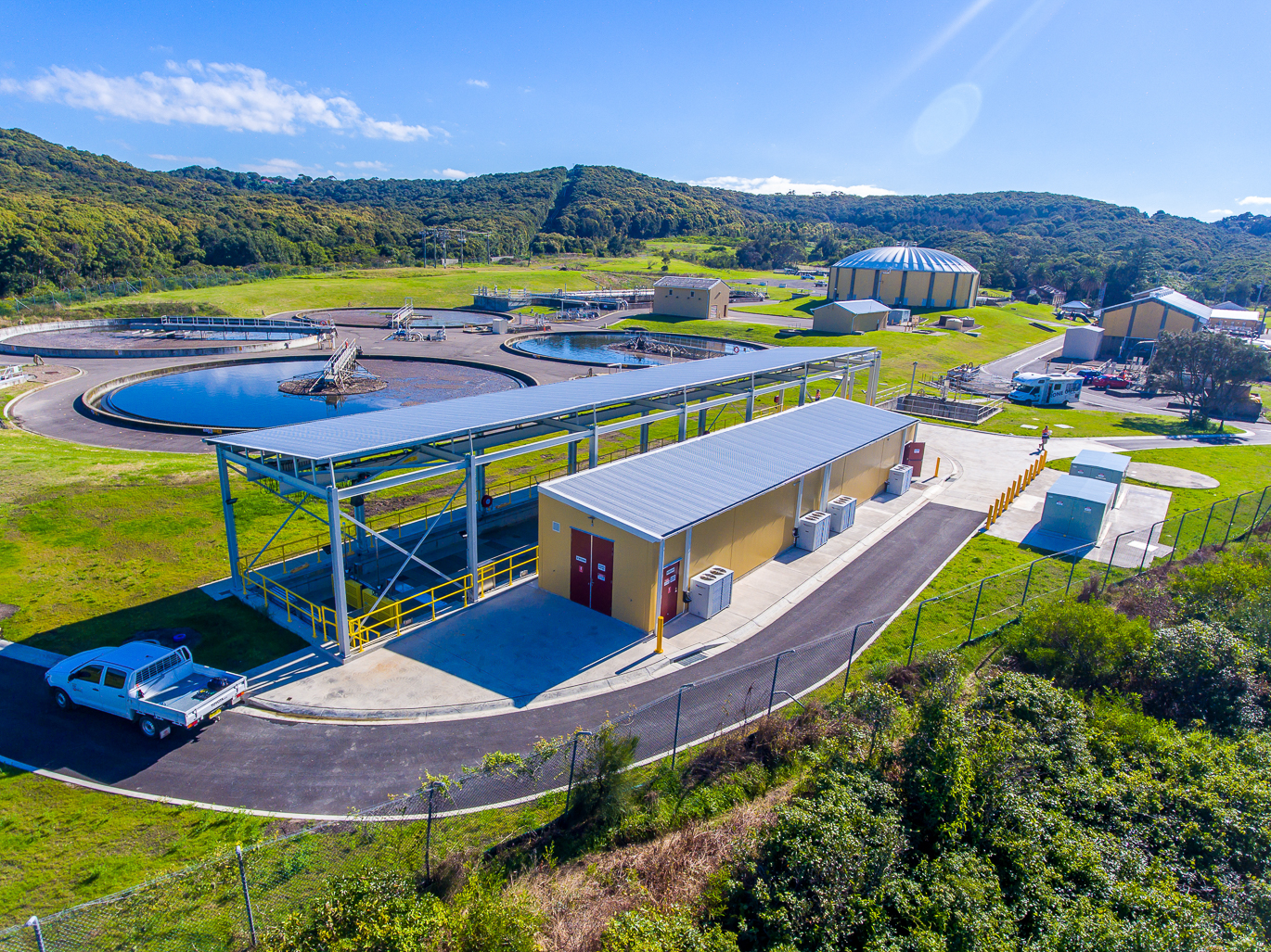 Burwood Beach UV Treatment Plant