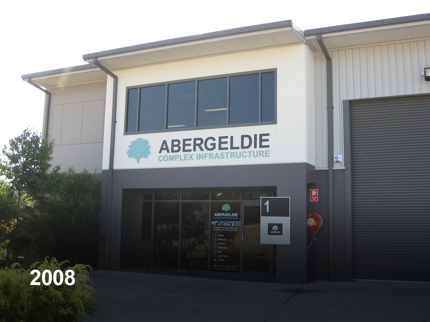 Abergeldie opens office in Newcastle - history 2008
