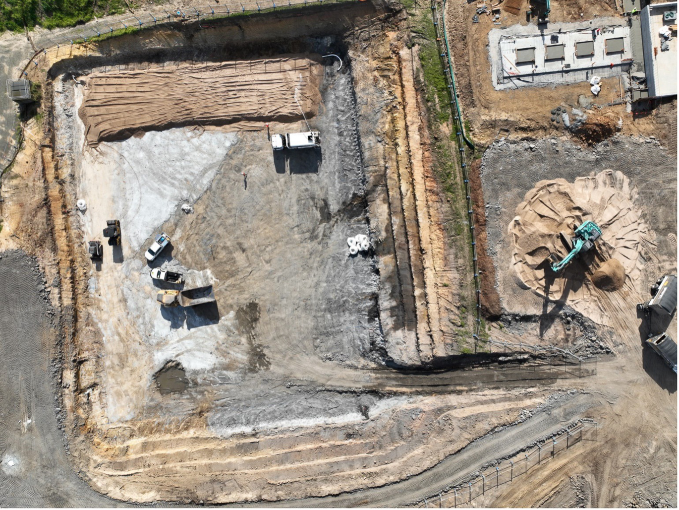 Cessnock Wastewater Treatment Works Upgrade construction