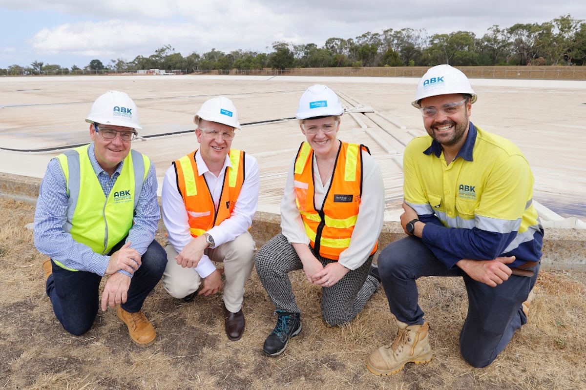 The team at the Frankston Floating Covers