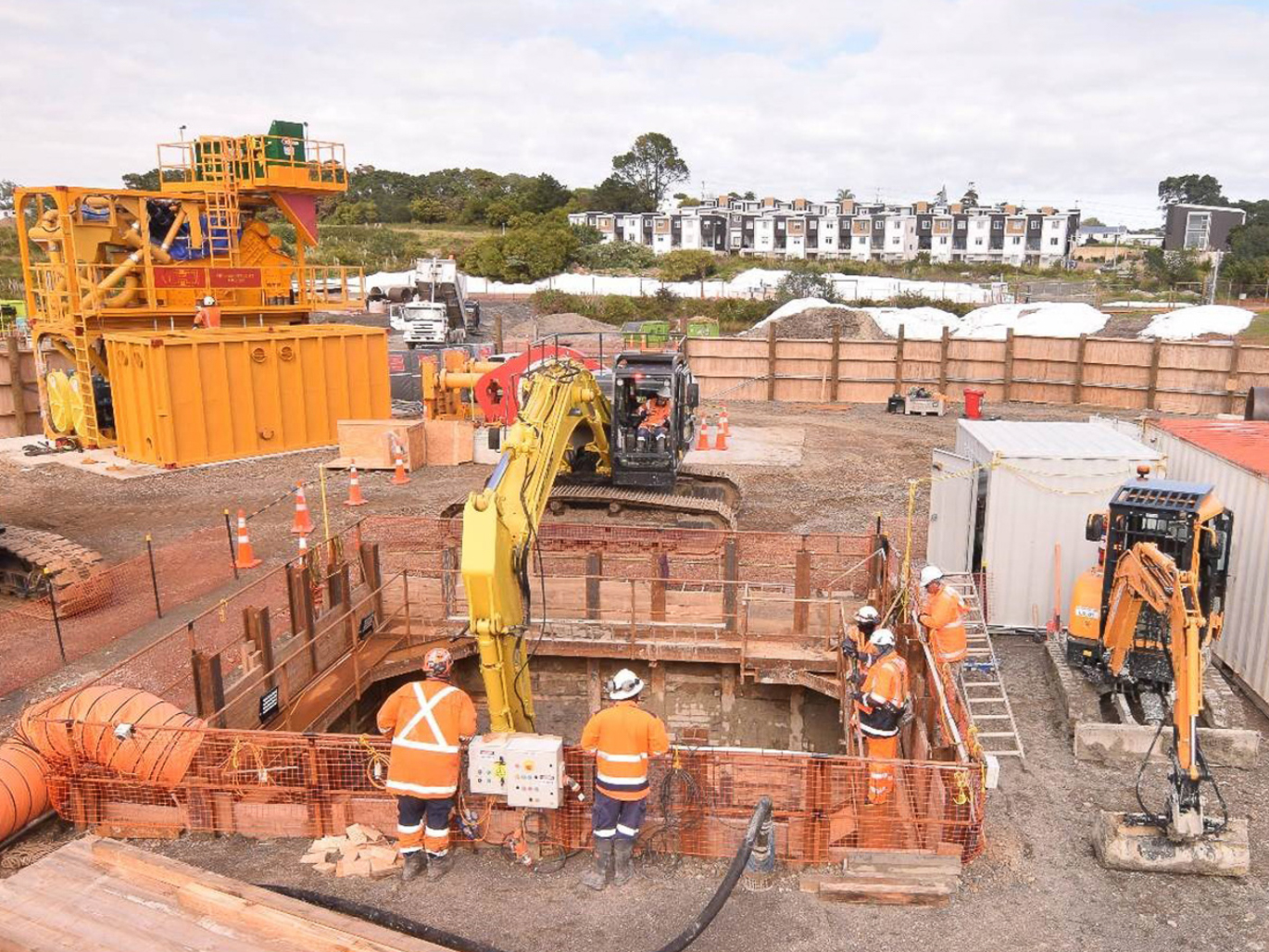 Clinker Place Stormwater Pipeline construction
