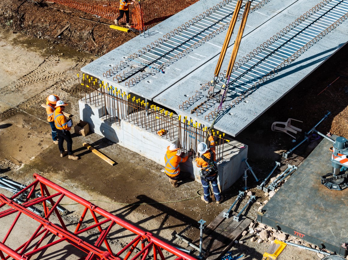 T way stages 1 and 2 cycleway project at constitution hill
