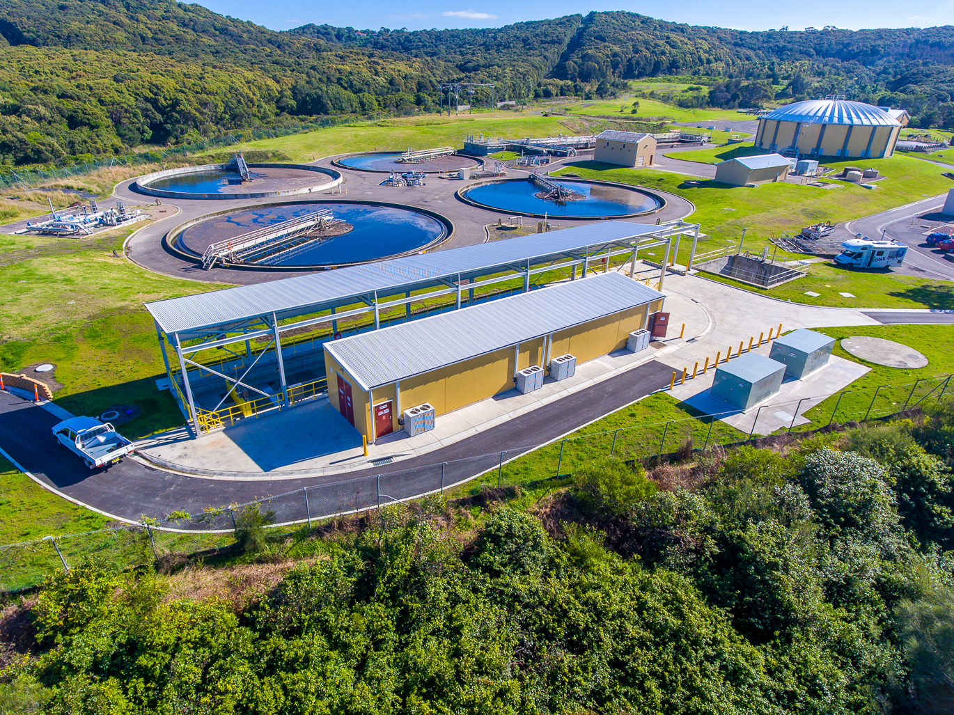 Burwood Beach UV Treatment Plant