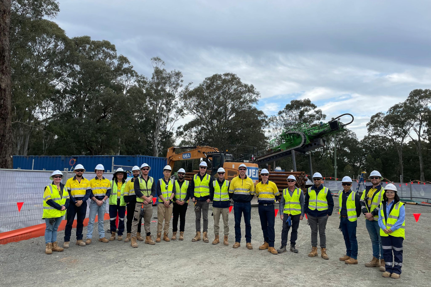 The team at the Carramar Wastewater Pump Station