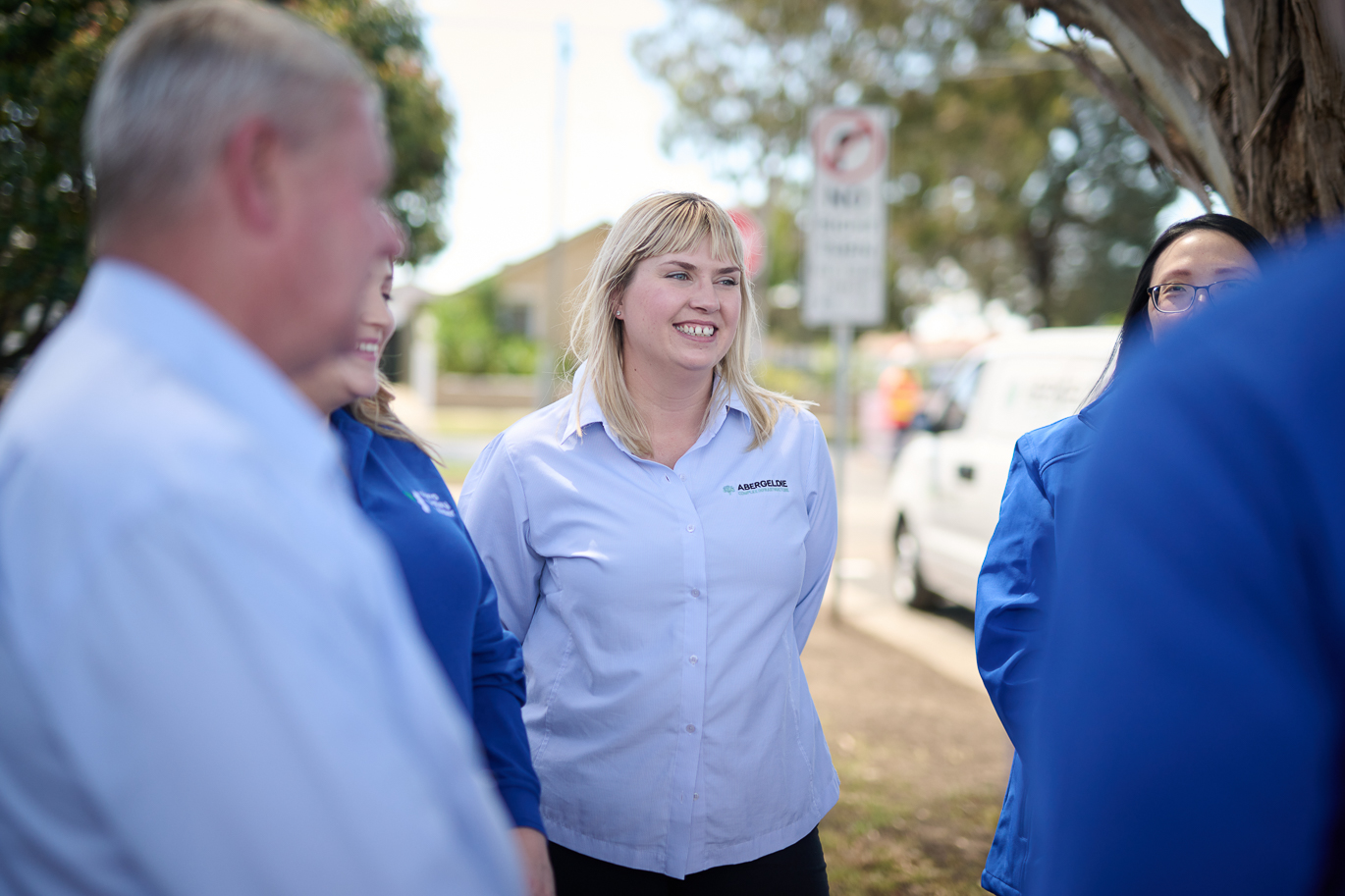 Abergeldie team on the Yarra Valley Water Mains Renewals