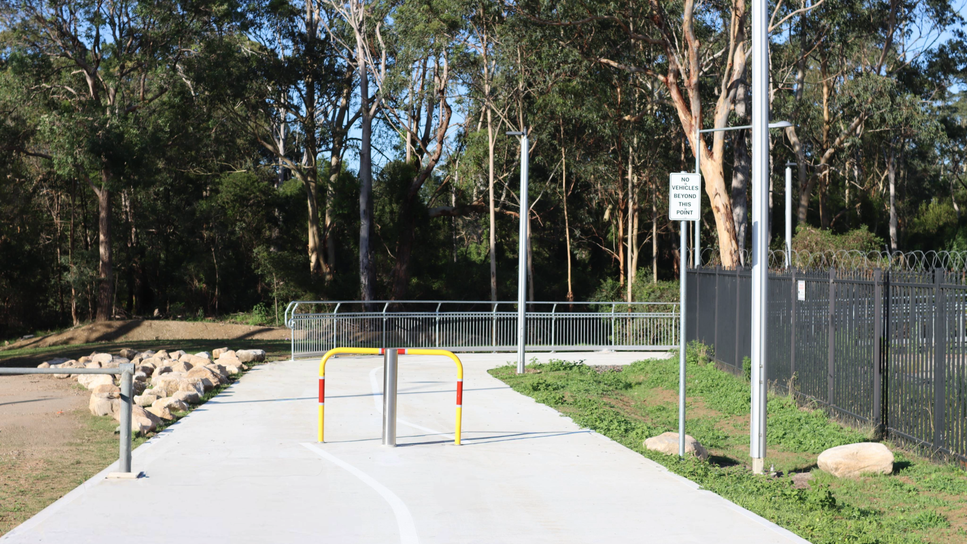 T way stages 1 and 2 cycleway project at constitution hill