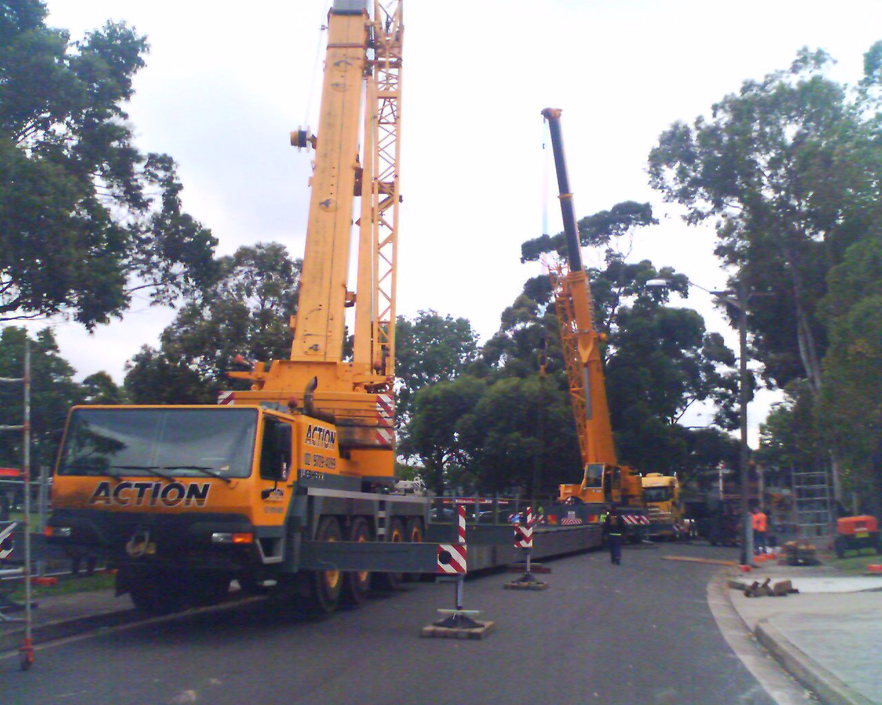 Erskineville rail overbridge