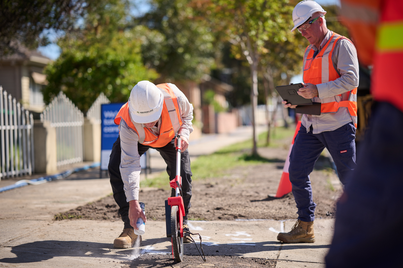Abergeldie team self performing capabilities on the Yarra Valley Sewer Mains Renewals