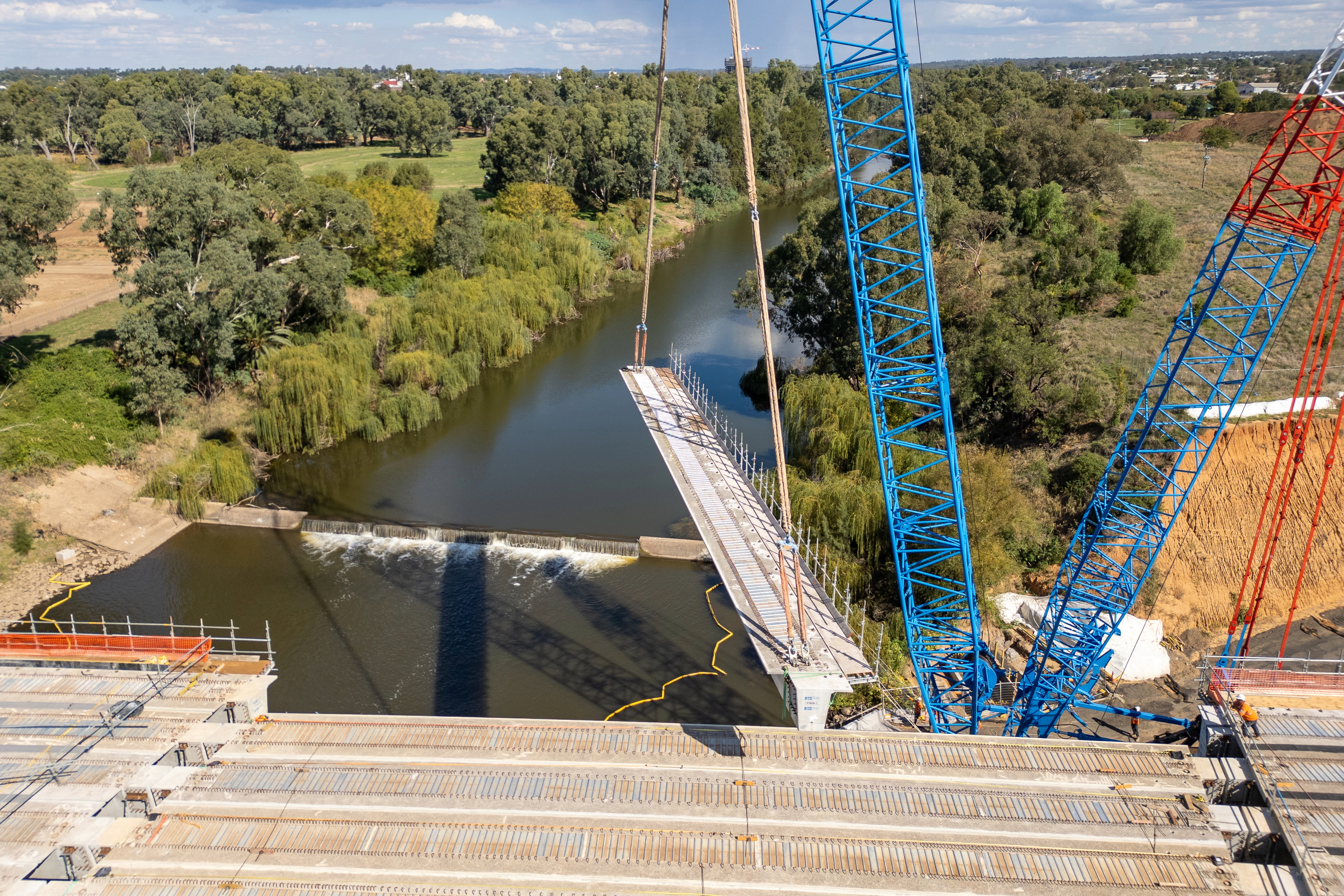 final girder installation