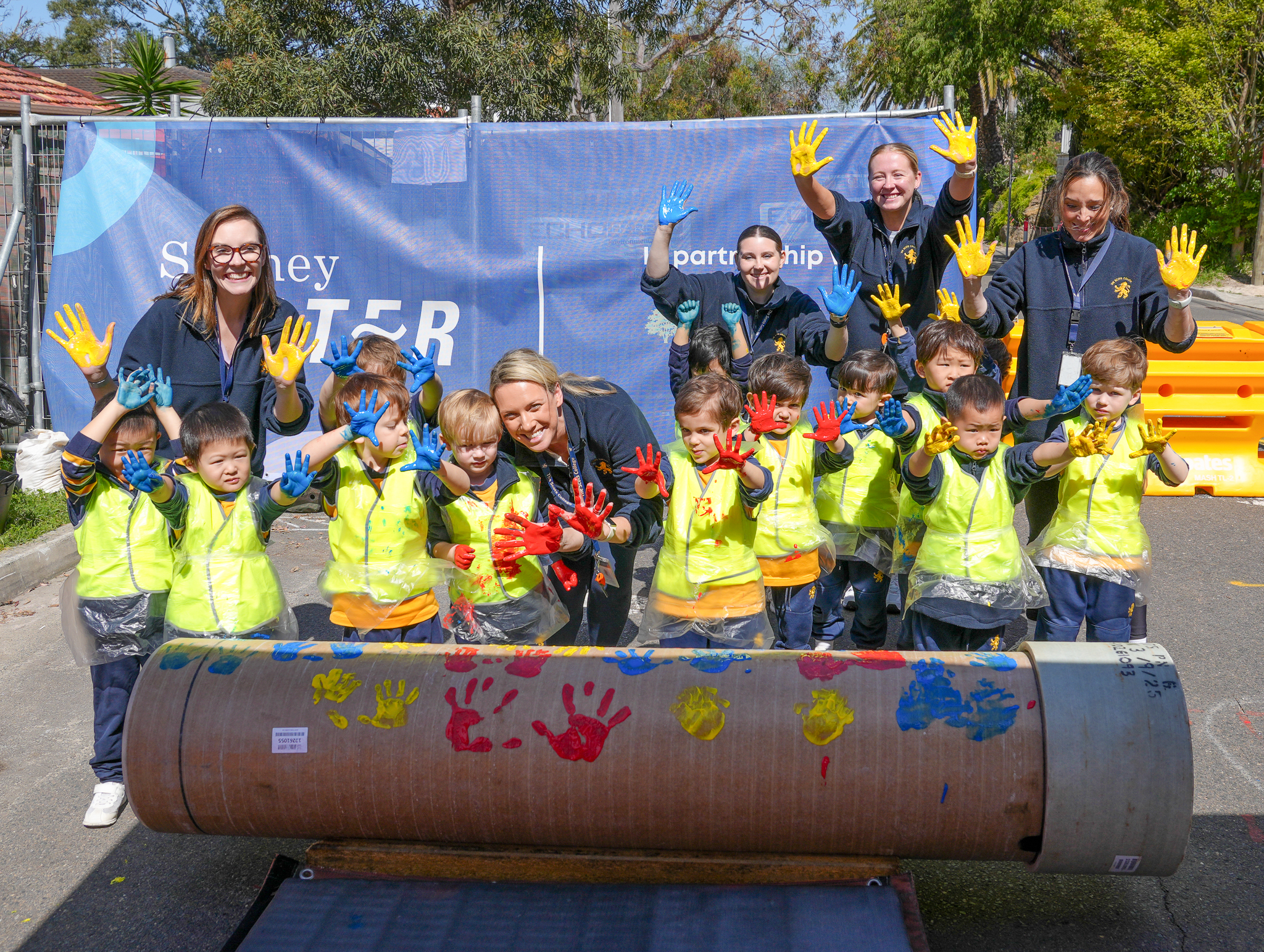 Community engagement at Parsley Bay Pump Station