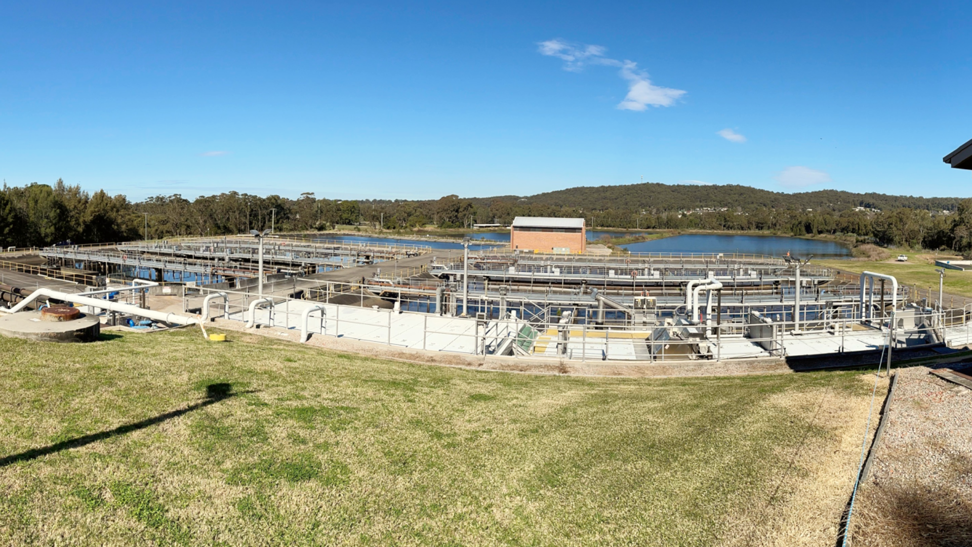 Toronto wastewater treatment plant