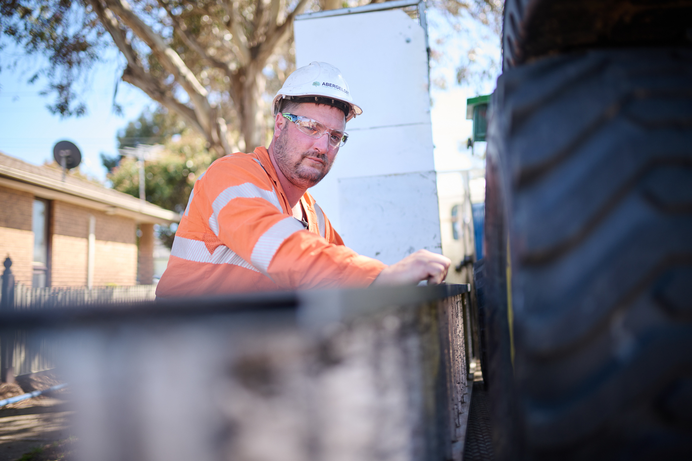 Abergeldie team self performing capabilities on the Yarra Valley Sewer Mains Renewals