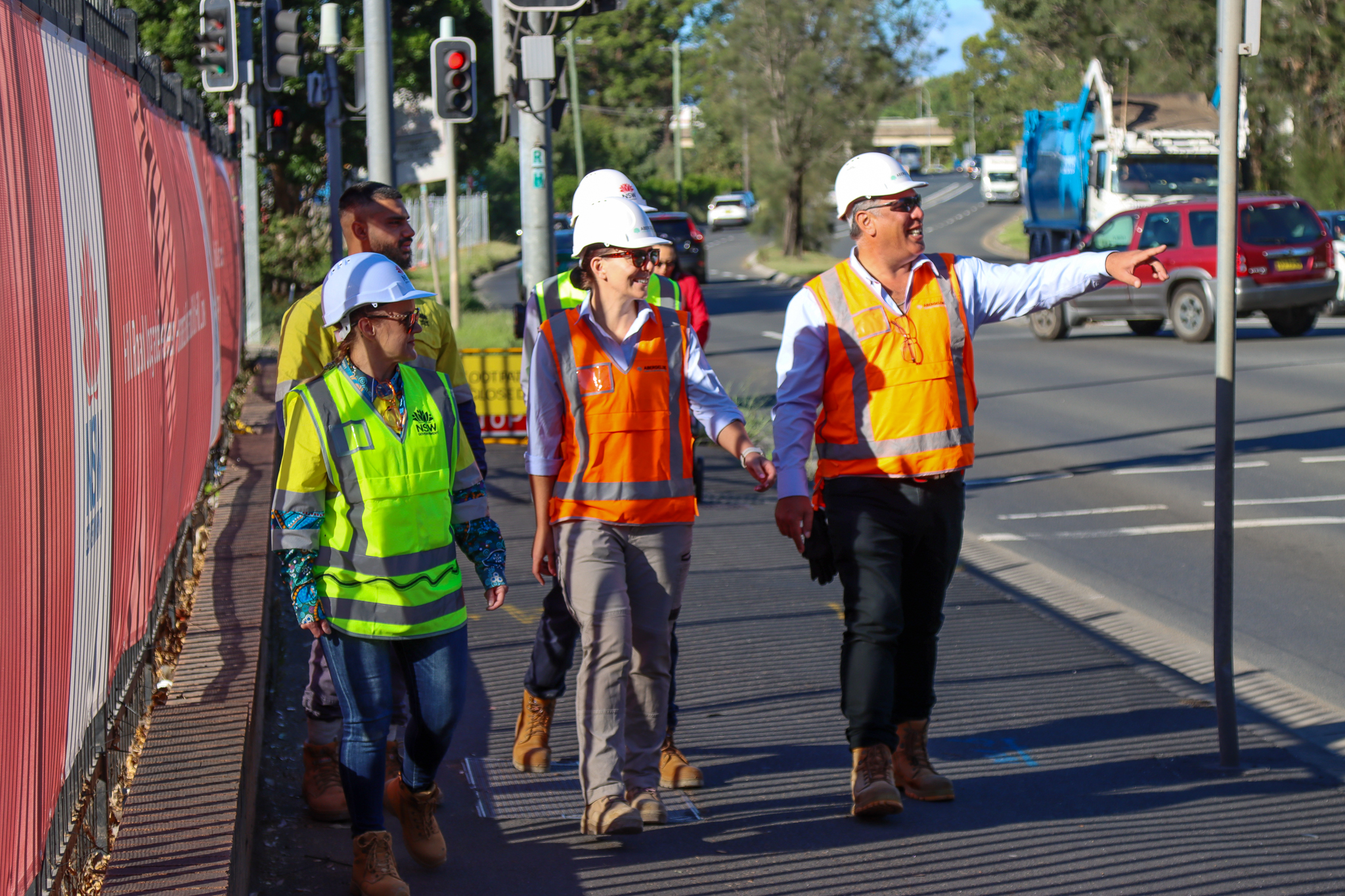 Collaboration with the client to deliver the Hill Road Upgrade