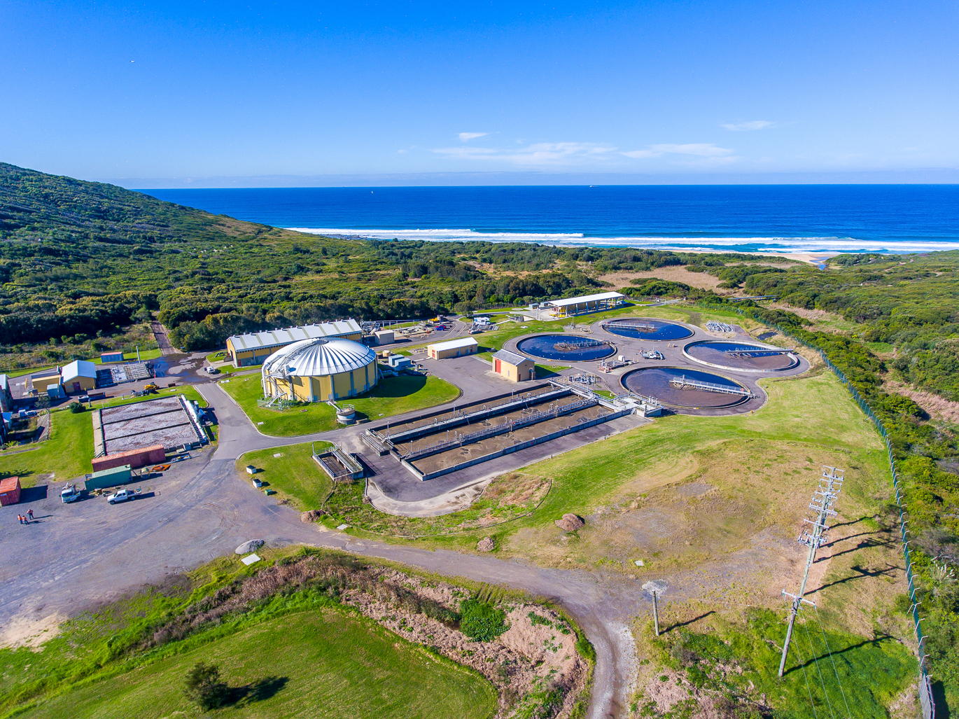 Burwood Beach UV Treatment Plant