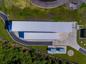Burwood Beach UV Treatment Plant Aerial