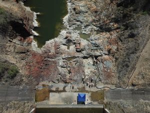 Fred Haigh Dam Remediation Aerial