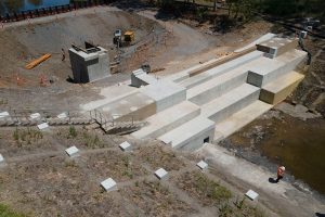 Silverleaf Weir Upgrade and Inlet Progress